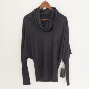 Line The Label Cashmere Blend Cowl Neck Sweater Size Large